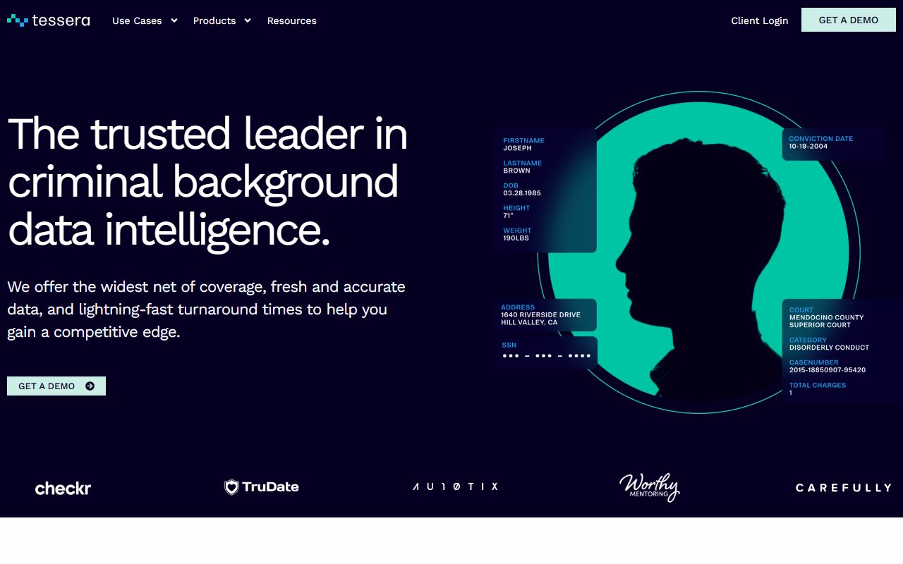 Tessera Data business court records vendor